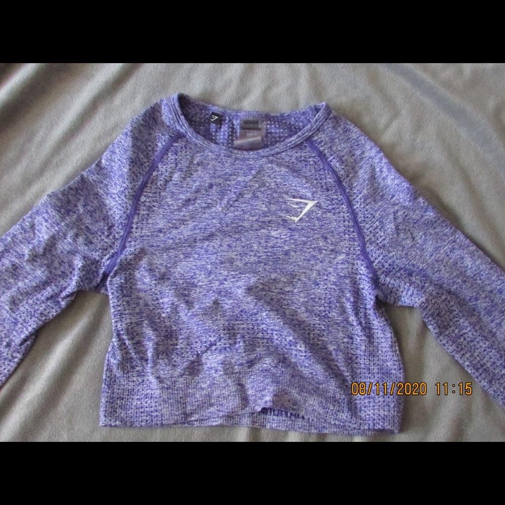 Gymshark vital seamless long sleeve crop top